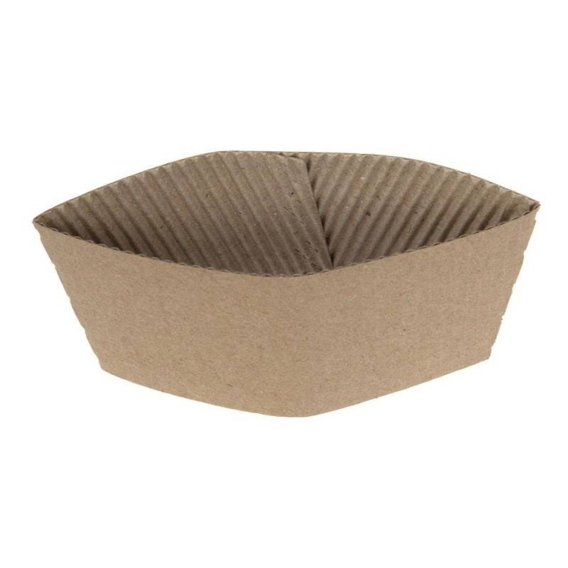 Bagues anti chaleur pour gobelets 227ml x1000 GD328 Fiesta Bagues anti chaleur pour gobelets 227ml x1000 GD328 Fiesta