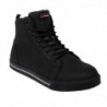 Baskets de sécurité montantes noires en microfibre recyclée Slipbuster 40 BA061-40 Slipbuster Footwear
