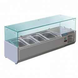 Saladette réfrigérée 3x GN 1/3 et 1x GN 1/2 Polar Série G GD875 Polar