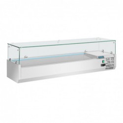Saladette réfrigérée 5x GN 1/3 et 1x GN 1/2 Polar Série G GD876 Polar