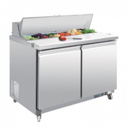 Comptoir de préparation 2 portes 405L Polar Série U GD882 Polar