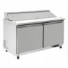 Comptoir de préparation 2 portes 527L Polar Série U GD883 Polar