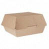 Grandes boîtes burger kraft compostables Colpac 135mm (lot de 250) GE803 Colpac