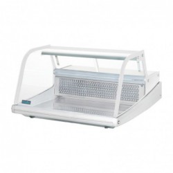 Vitrine réfrigérée de comptoir à poisson Polar Série G 175L GE960 Polar