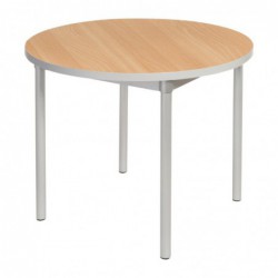 Table d'intérieur ronde effet hêtre Gopak Enviro 900mm GE965 Gopak