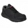 Baskets de sécurité noires en microfibre recyclée Slipbuster 37 BA063-37 Slipbuster Footwear