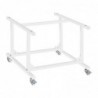 Support mobile pour vitrine réfrigérée de comptoir à poisson Polar Série G 175L GE978 Polar