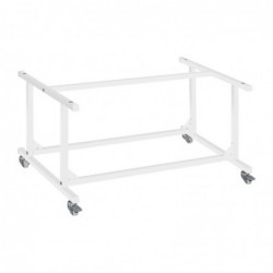 Support mobile pour vitrine réfrigérée de comptoir à poisson Polar Série G 255L GE979 Polar
