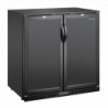 Arrière-bar deux portes pleines Polar Série G 850mm 198L GE998 Polar