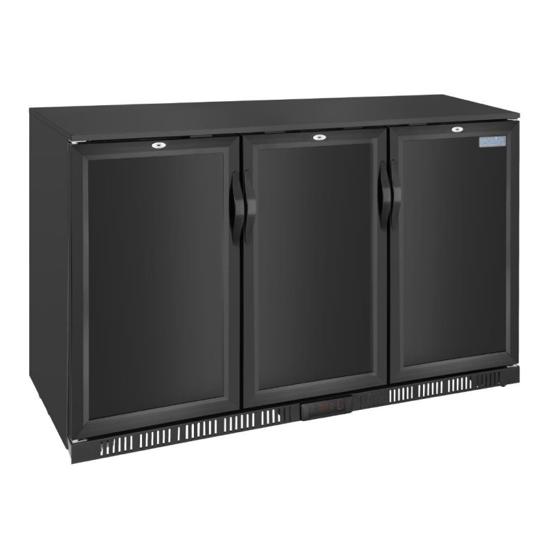 Arrière-bar trois portes pleines Polar Série G 850mm 320L GE999 Polar Arrière-bar trois portes pleines Polar Série G 850mm 320L GE999 Polar