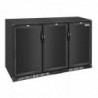Arrière-bar trois portes pleines Polar Série G 850mm 320L GE999 Polar