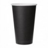 Gobelets boissons chaudes paroi simple Fiesta Recyclable noirs 455ml (lot de 50) GF045 Fiesta