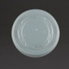 Couvercles CPLA pour bols à soupe compostables Vegware (Lot de 500) GF048 Vegware