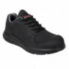Baskets de sécurité noires en microfibre recyclée Slipbuster 40 BA063-40 Slipbuster Footwear
