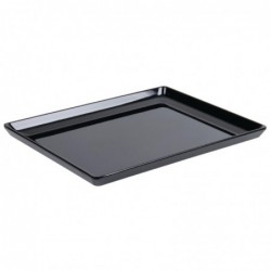 Plateau en mélamine APS Float noir GN 1/2 GF077 APS