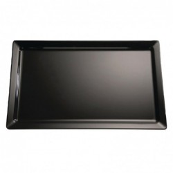 Plateau en mélamine APS Pure noir GN1/2 GF123 APS