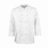 Veste de cuisine mixte Le Mans Chef Works blanche M A371-M Chef Works