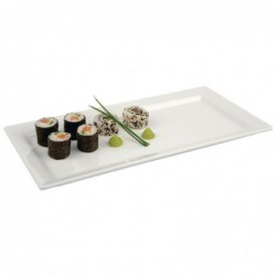 Plateau rectangulaire en mélamine Pure APS 355mm GF158 APS