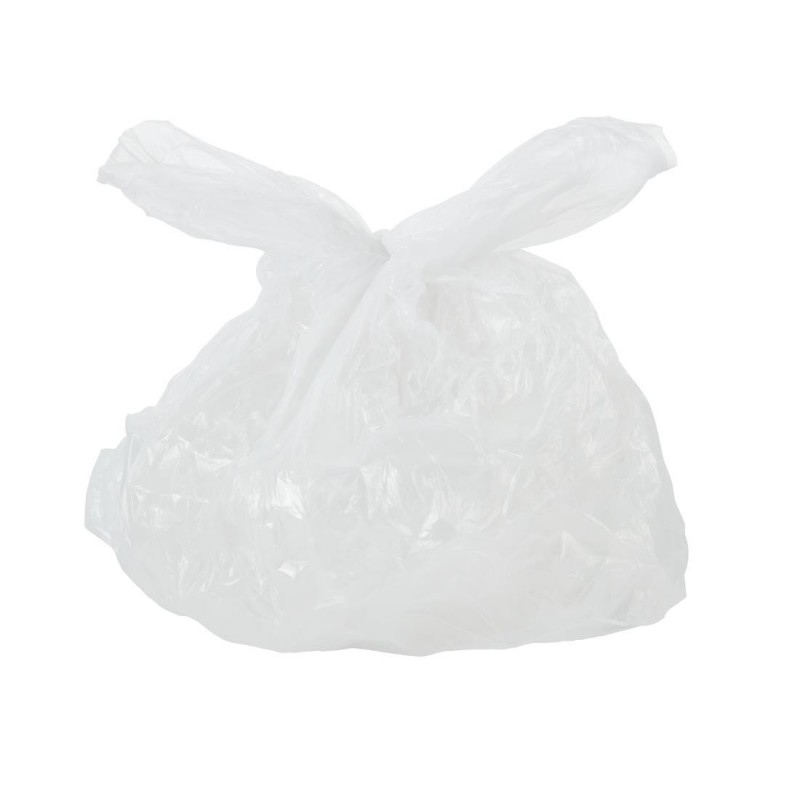 Sacs blancs pour poubelle à pédale Jantex 10L (Lot de 1000) GF279 Jantex Sacs blancs pour poubelle à pédale Jantex 10L (Lot de 1000) GF279 Jantex