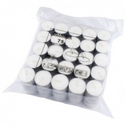 Bougies chauffe-plat 8 heures Olympia (Lot de 75) GF449 Olympia