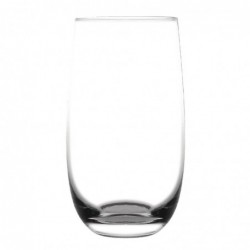 Chope arrondie en cristal Olympia 390ml (Lot de 6) GF719 Olympia