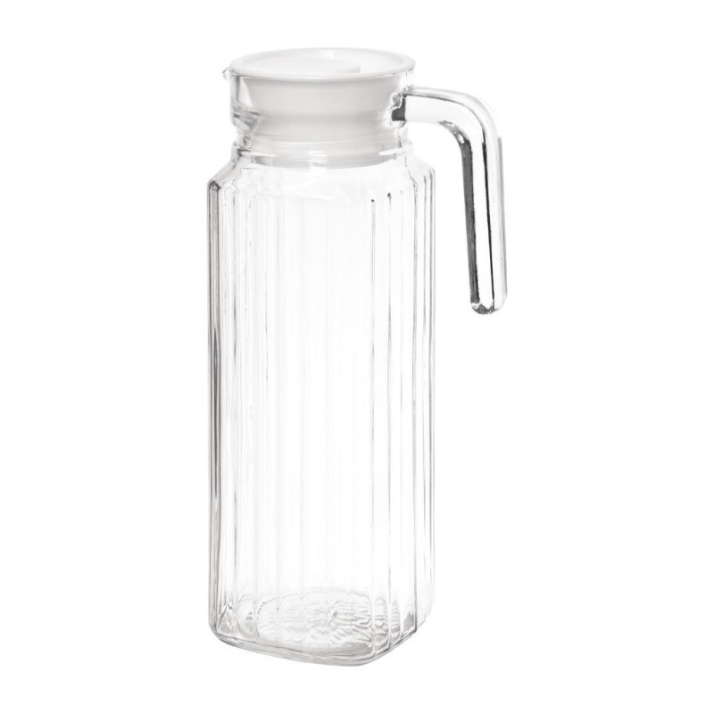 Pichet rainuré en verre Olympia (Lot de 6) GF922 Olympia Pichet rainuré en verre Olympia (Lot de 6) GF922 Olympia