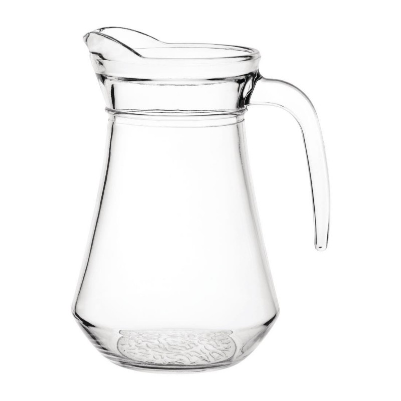 Pichet en verre Olympia 1L (Lot de 6) GF923 Olympia Pichet en verre Olympia 1L (Lot de 6) GF923 Olympia
