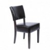Chaises confortables en simili cuir Bolero marron foncé (Lot de 2) GF957 Bolero