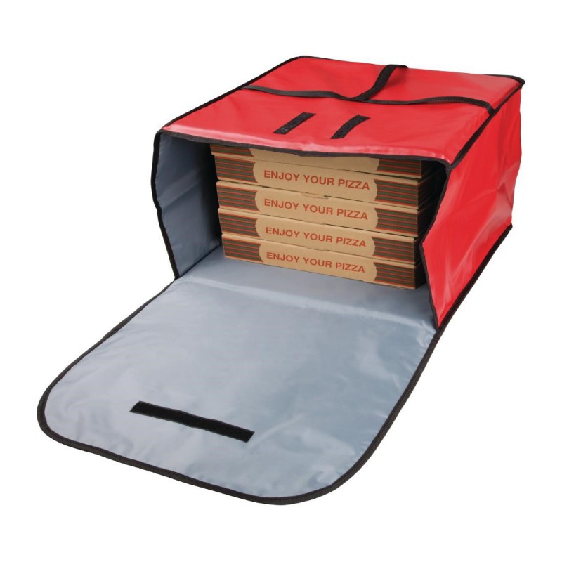 Grand sac à pizza isotherme 510x510x305mm Vogue GG140 Vogue Grand sac à pizza isotherme 510x510x305mm Vogue GG140 Vogue