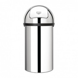 Poubelle à battant en inox Push Brabantia 60L GG175 Brabantia