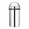 Poubelle à battant en inox Push Brabantia 60L GG175 Brabantia