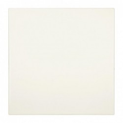 Plateau de table carré Bolero blanc cassé 700mm GG641 Bolero