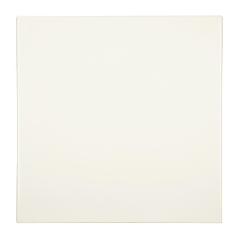 Plateau de table carré Bolero blanc cassé 700mm GG641 Bolero Plateau de table carré Bolero blanc cassé 700mm GG641 Bolero