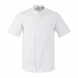 Veste de cuisinier en maille à manches courtes Southside Harlem blanche XL BA116-XL Southside
