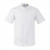 Veste de cuisinier en maille à manches courtes Southside Harlem blanche XL BA116-XL Southside