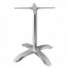 Pied de table 4 branches Bolero aluminium brossé GG660 Bolero