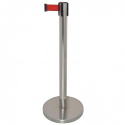 Barrière rétractable à sangle Bolero rouge 3m GG723 Bolero