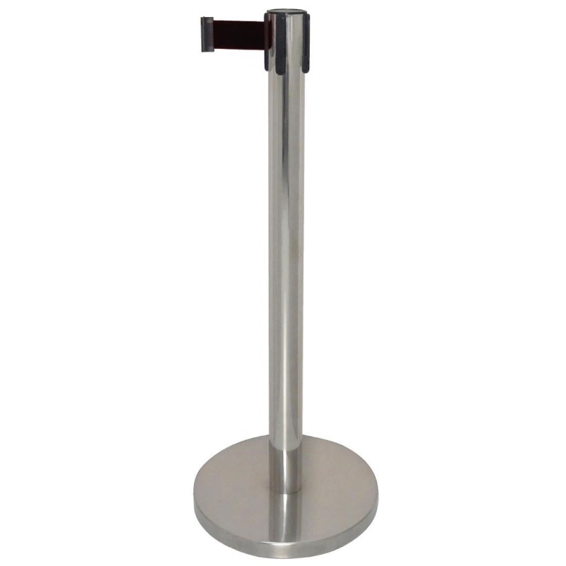 Barrière rétractable à sangle Bolero noire 3m GG724 Bolero Barrière rétractable à sangle Bolero noire 3m GG724 Bolero