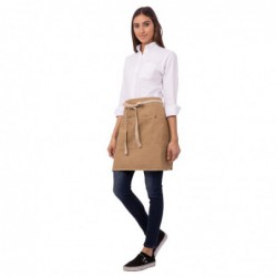 Tablier serveur court Chef Works Austin Denim beige BB019 Chef Works Urban