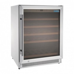 Cave à vin dessous de comptoir inox 51 bouteilles Polar Série G GG762 Polar