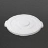 Couvercle pour conteneur rond blanc Vogue 38L GG795 Vogue