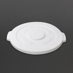 Couvercle pour conteneur rond blanc Vogue 76L GG796 Vogue