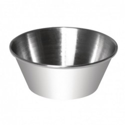 Pots à sauce en acier inoxydable Olympia 45ml (Lot de 12) GG877 Olympia
