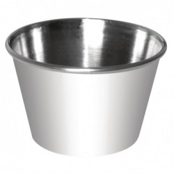Pots à sauce en acier inoxydable Olympia 115ml (Lot de 12) GG879 Olympia