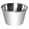 Pots à sauce en acier inoxydable Olympia 115ml (Lot de 12) GG879 Olympia