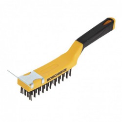 Brosse pour grill avec racloir GG965 Roughneck
