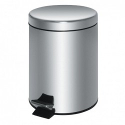 Poubelle à pédale en acier inoxydable 20L GG977 Bolero