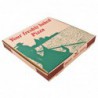 Boîtes à pizza imprimées compostables 358mm (lot de 50) GG999 Amipak