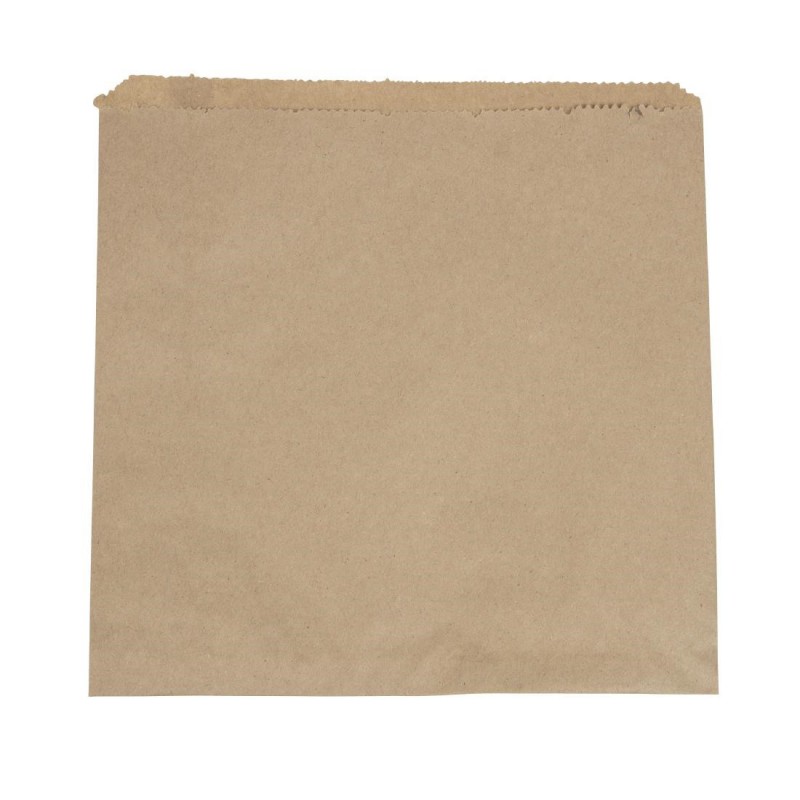 Sachets sandwich compostables en kraft recyclé Vegware (Lot de 1000) GH017 Vegware Sachets sandwich compostables en kraft recyclé Vegware (Lot de 1000) GH017 Vegware