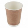 Gobelets boissons chaudes double paroi compostables Vegware 340ml (lot de 500) GH021 Vegware